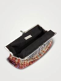 Pixel II Metal Mesh Clutch