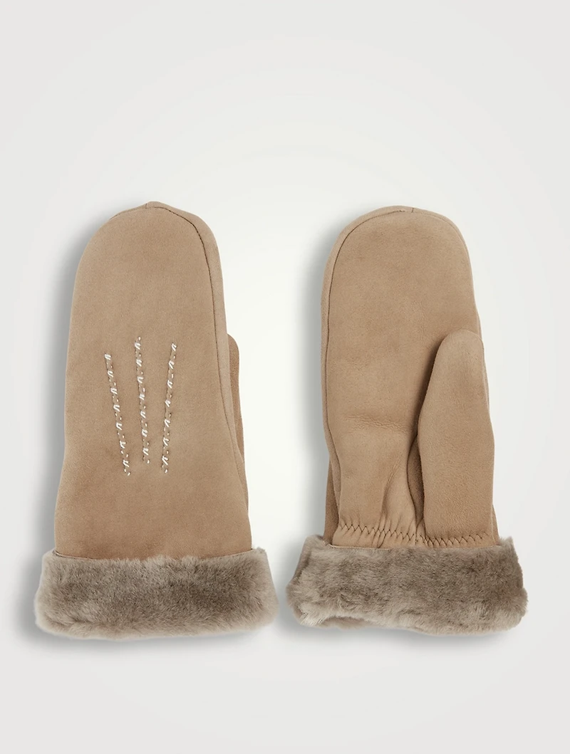 Monette Suede Mittens