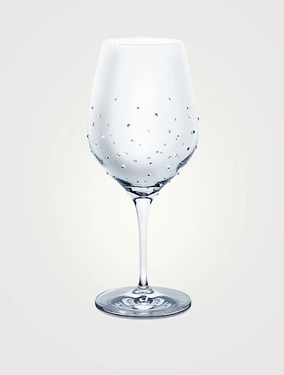 Wine Glasses With Swarovski Crystals