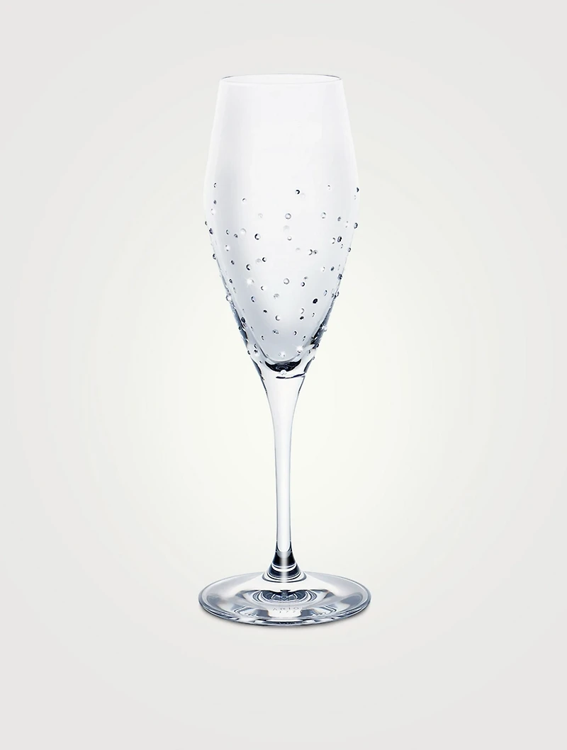 Champagne Glasses With Swarovski Crystals