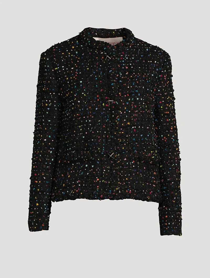 Tweed Pois Jacket