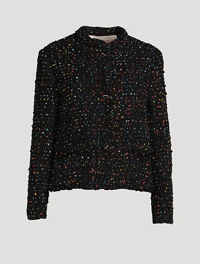 Tweed Pois Jacket