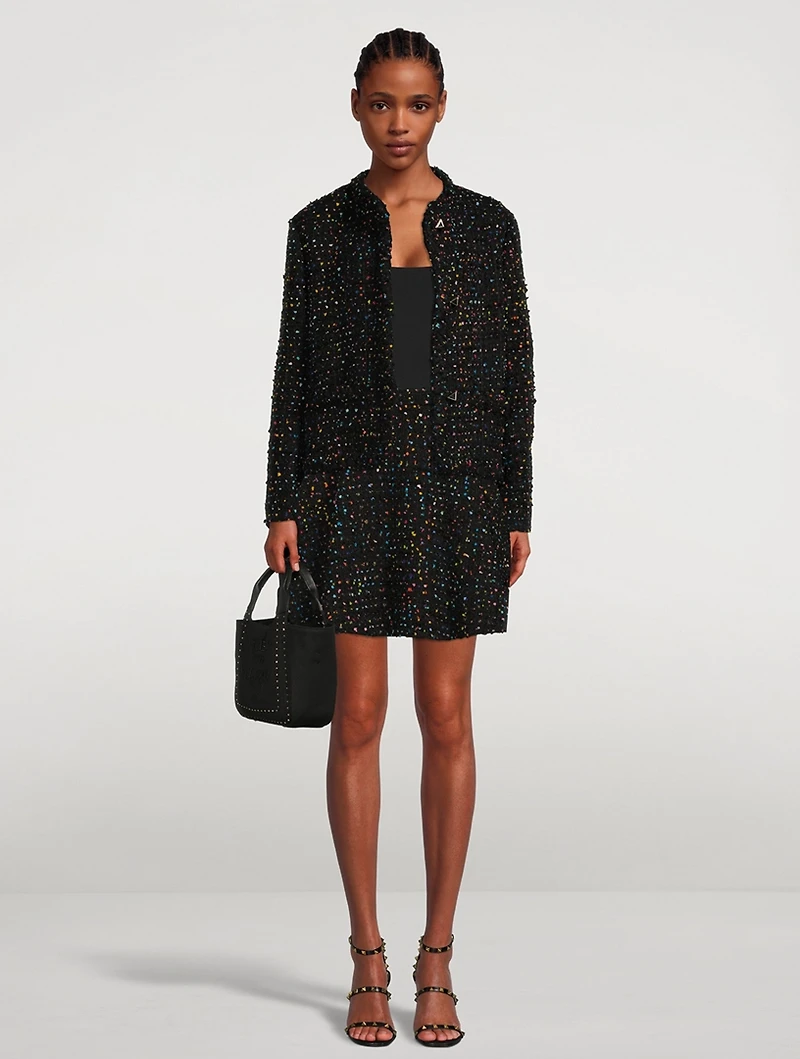 Tweed Pois Jacket