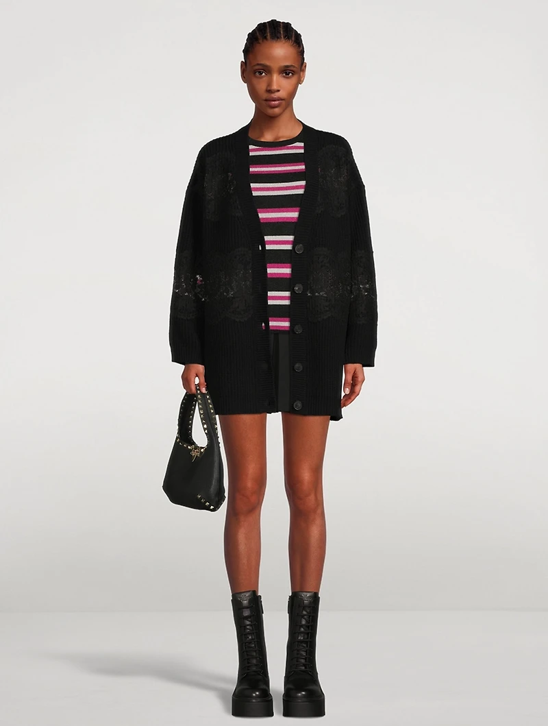 Lurex Stripe Sweater