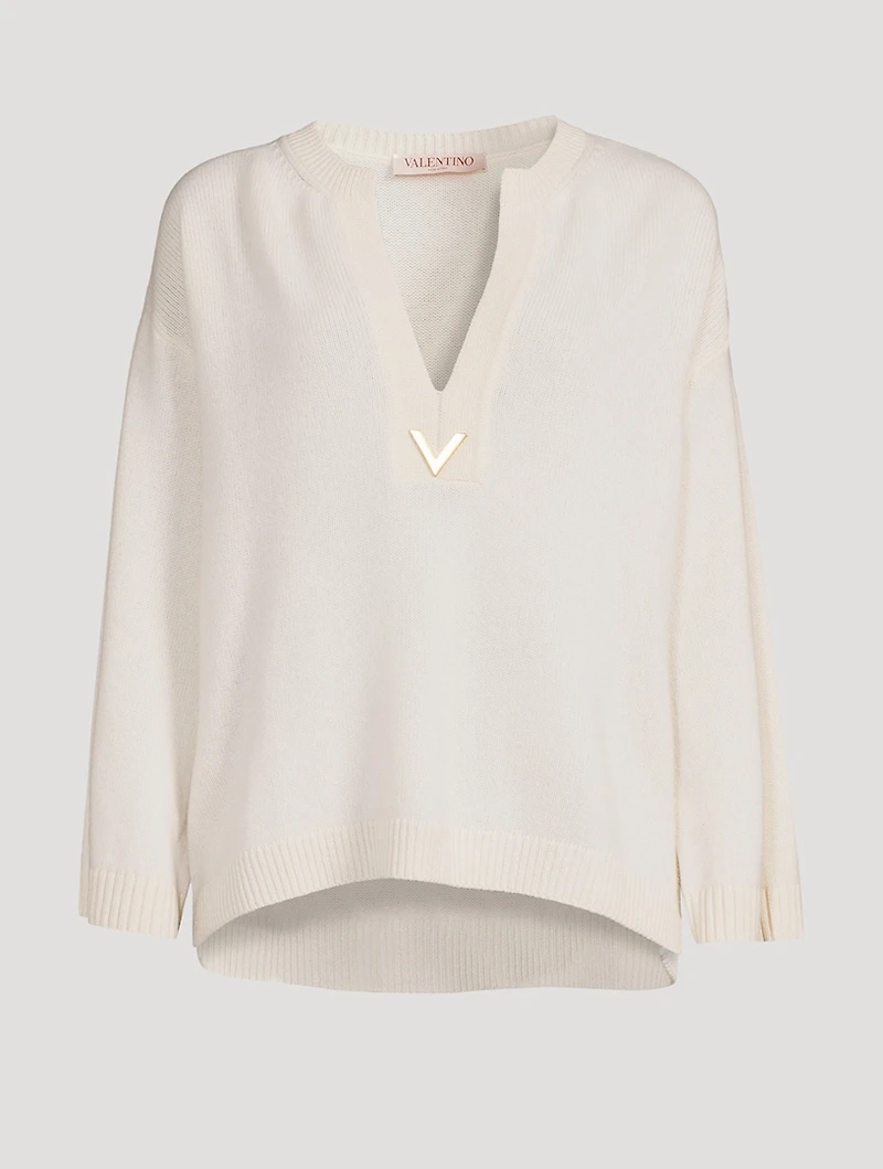 Cashmere V-Neck Sweater