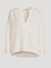 Cashmere V-Neck Sweater