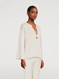 Cashmere V-Neck Sweater