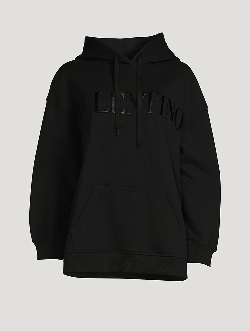 Embroidered Logo Hoodie