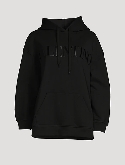 Embroidered Logo Hoodie