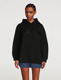 Embroidered Logo Hoodie