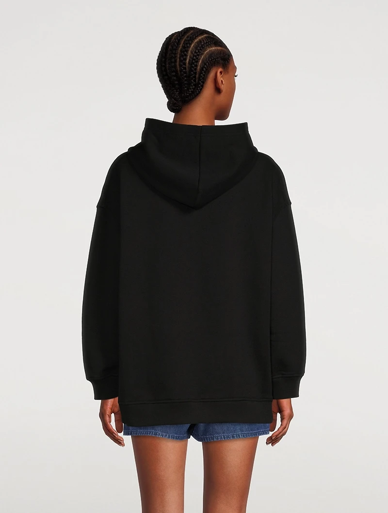 Embroidered Logo Hoodie