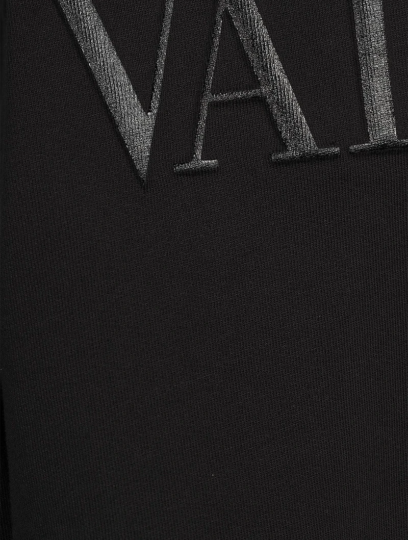 Embroidered Logo Hoodie