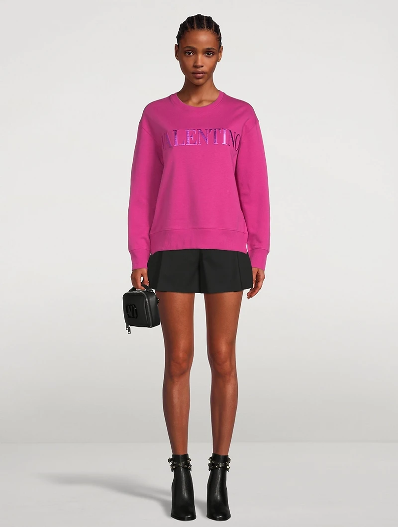 Embroidered Logo Sweatshirt
