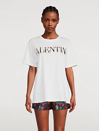 Sequin-Embellished T-Shirt