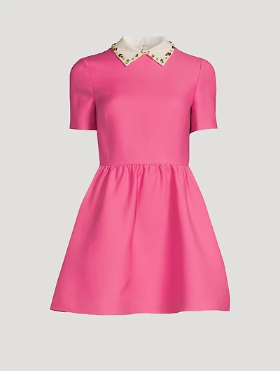 Fruit-Embellished Mini Dress