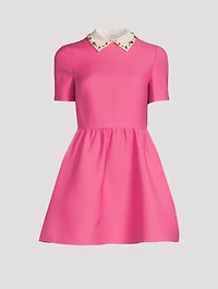 Fruit-Embellished Mini Dress