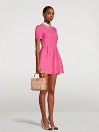 Fruit-Embellished Mini Dress