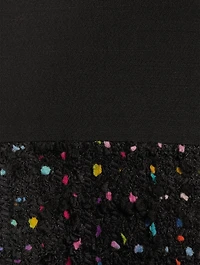 Tweed Pois Mini Dress