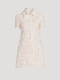 Tweed Shirt Dress