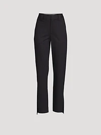 Pinstripe Trousers