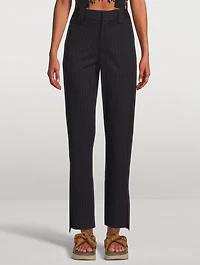 Pinstripe Trousers