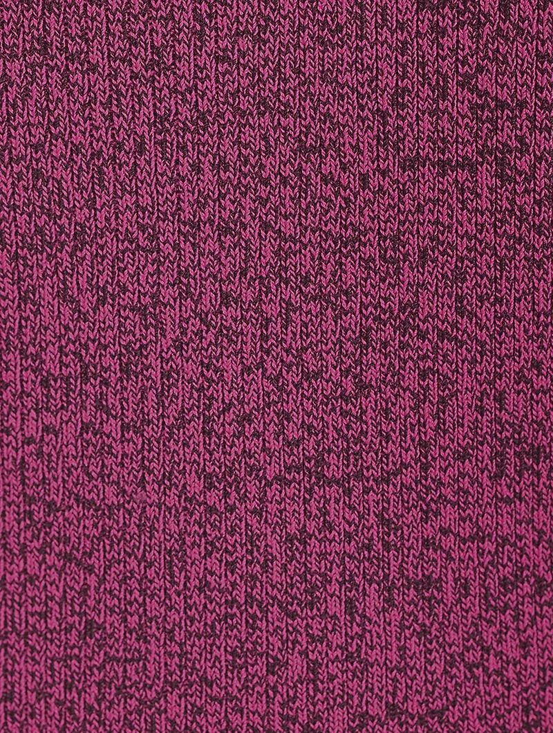 Melange Knit Mini Dress