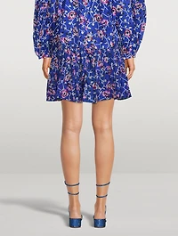 Saureena Printed Flounce Skirt