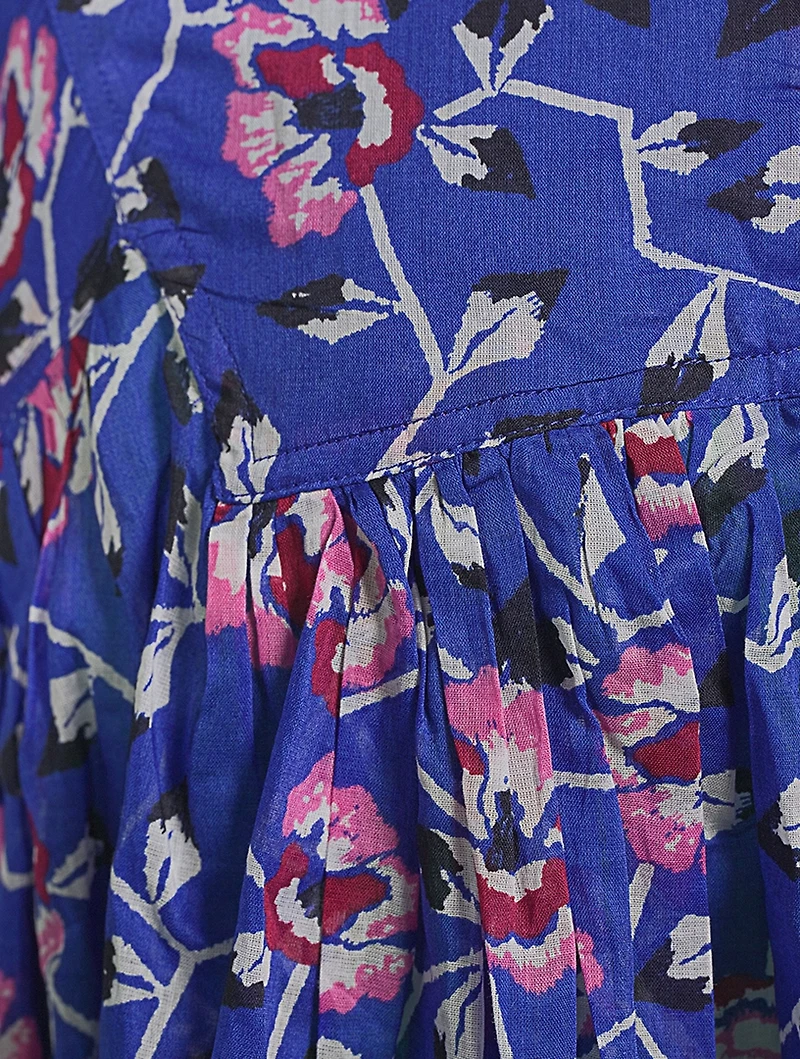 Saureena Printed Flounce Skirt