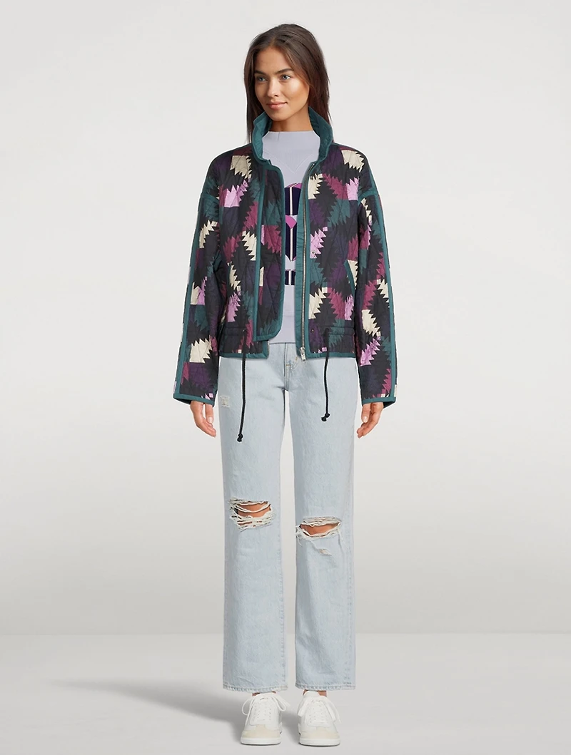 Hazzle Cotton Quilted Coat