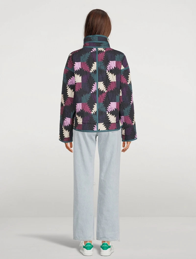Hazzle Cotton Quilted Coat