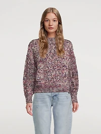 Lenz Cotton Cable-Knit Sweater