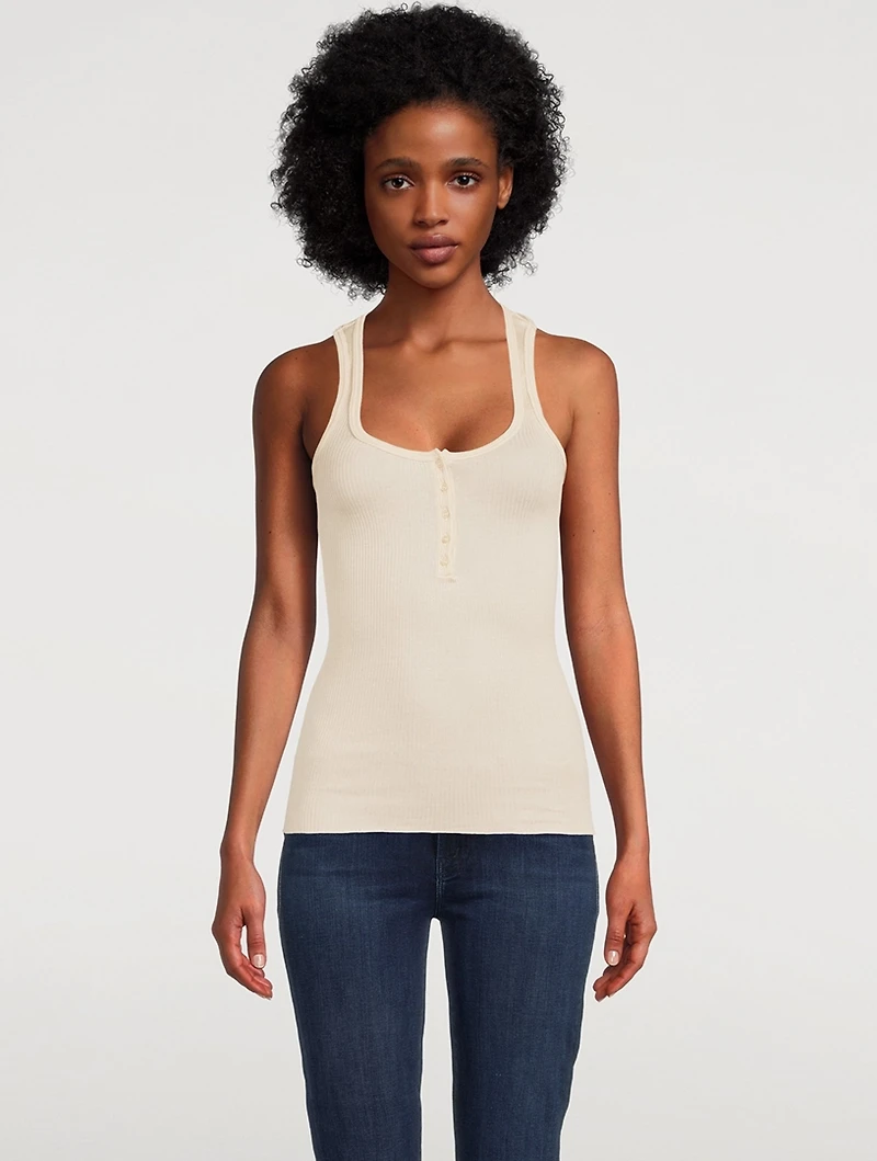 Louisalic Cotton Tank Top
