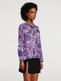 Maria Cotton Blouse Floral Print