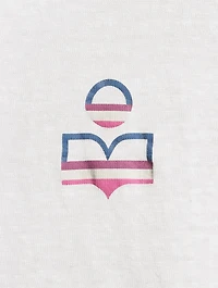 Zewel Graphic Linen T-Shirt