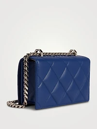 Mini Graffiti Jewelled Leather Satchel