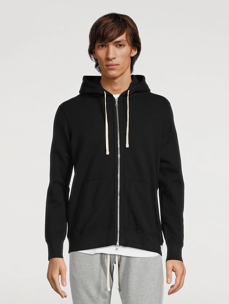 Midweight Terry Zip Hoodie