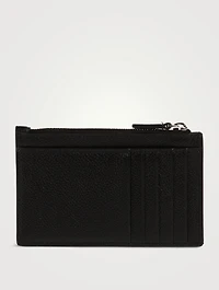 Cities Leather Zip Card Holder