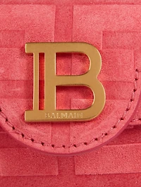 B-Buzz 19 Suede Baguette With Fringe