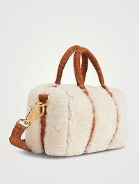 B-Army Boston Shearling Crossbody Bag