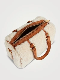B-Army Boston Shearling Crossbody Bag