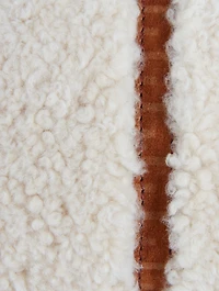 B-Army Boston Shearling Crossbody Bag