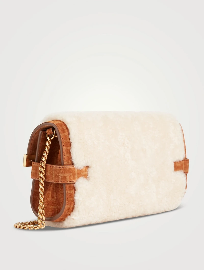 B-Buzz 23 Shearling Clutch