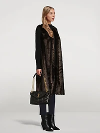 Faux Mink Vest