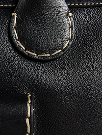 Medium Edith Leather Satchel