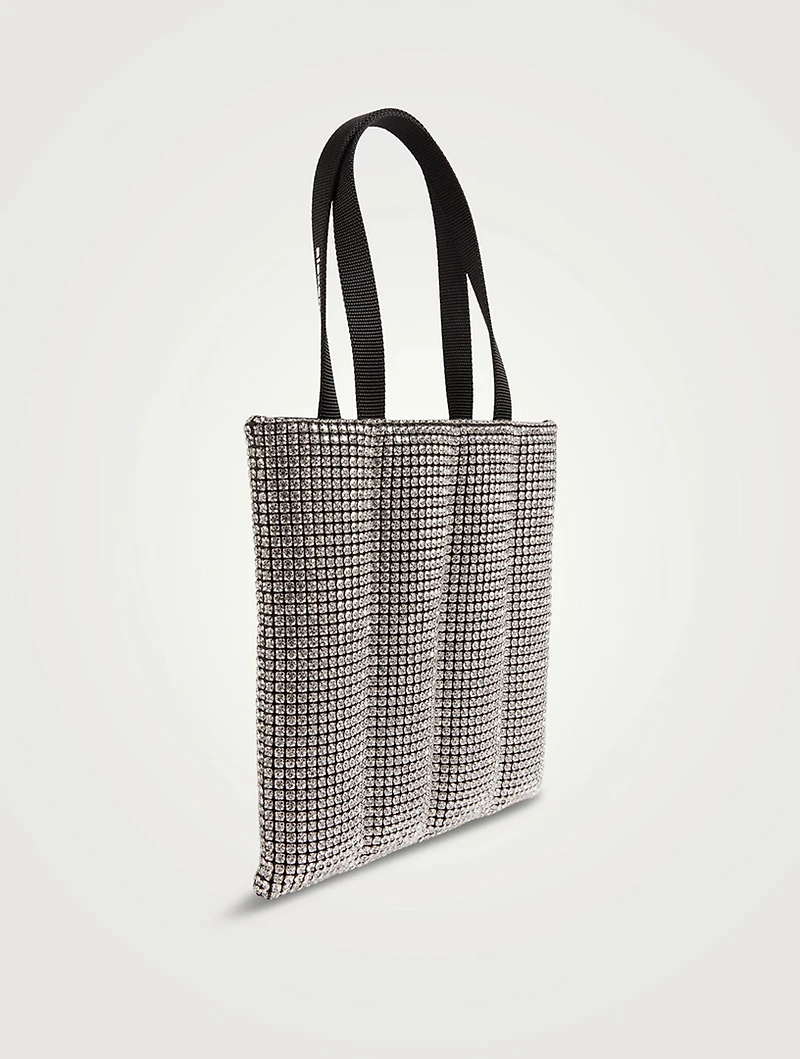 Heiress Crystal Mesh Tote Bag