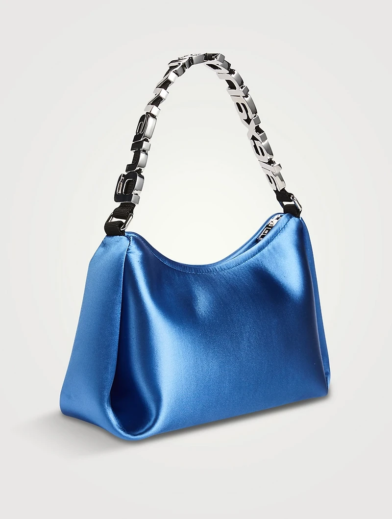 Medium Marquess Satin Shoulder Bag
