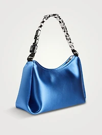Medium Marquess Satin Shoulder Bag