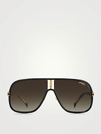 Flaglab 11 Metal Rectangular Sunglasses