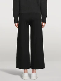 Jersey Lounge Wide-Leg Pants