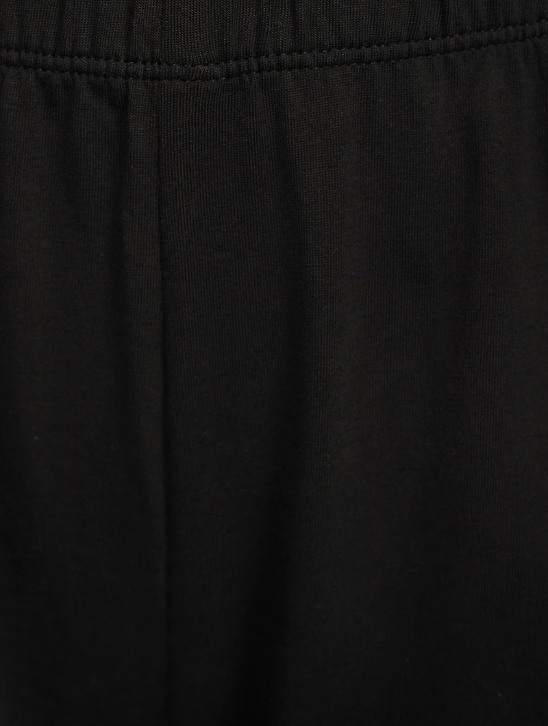 Jersey Lounge Wide-Leg Pants